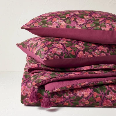 Printed Comforter And Sham Set Dark Purple - Opalhouse™ Designed With Jungalow™ - Image 2