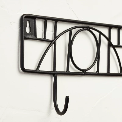 Face Wall Hook Black - Opalhouse™ Designed With Jungalow™ - Image 2
