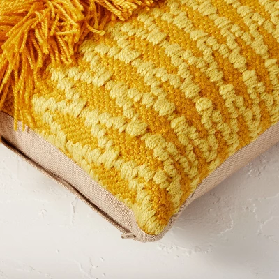 Diamond Textured Woven Square Throw Pillow - Opalhouse™ Designed With Jungalow™ - Image 3