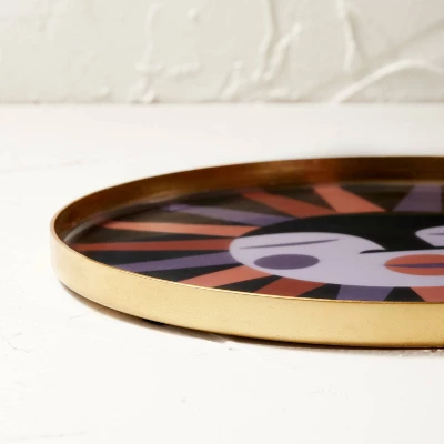 Metal Sun Decorative Tray - Opalhouse™ Designed With Jungalow™ - Image 2