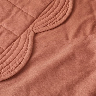 Scalloped Edge Quilt Sham - Opalhouse™ Designed With Jungalow™ - Image 2