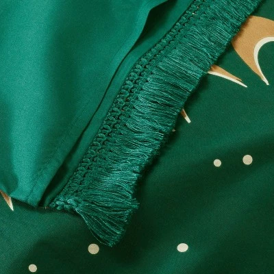 Full/Queen Printed Comforter & Sham Set Teal - Opalhouse™ Designed With Jungalow™ - Image 4