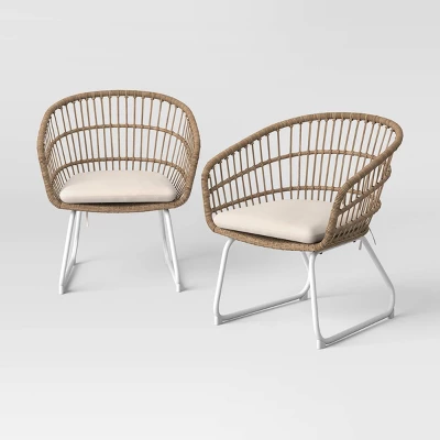 Southport 2pk Patio Dining Chairs – Opalhouse™ - Image 11