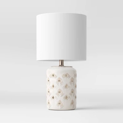 Diamond Cutout Table Lamp With Lit Base - Opalhouse™ - Image 5