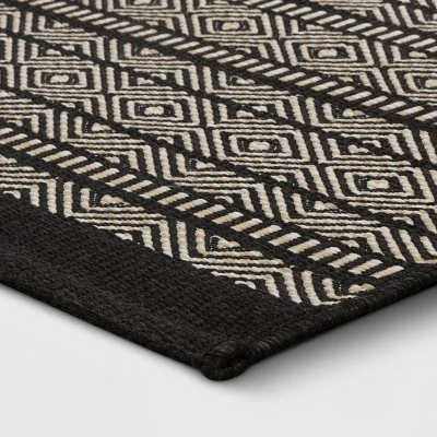 5' X 7' Outdoor Rug Multi Stripe Global Pink - Opalhouse™