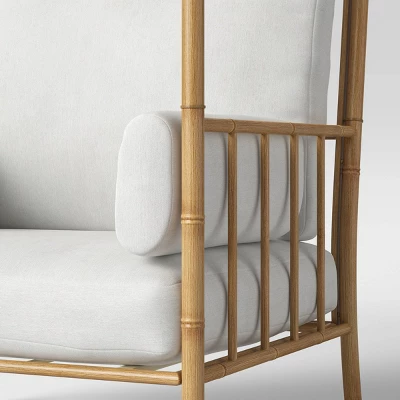 Calla Canopy Patio Accent Chair - White - Opalhouse™ - Image 4